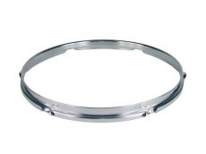 Triple flange 1,6mm chrome drum hoop 13/08 snare side
