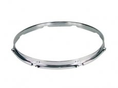 105010100021 Triple flange 1,6mm chrome drum hoop 16/08