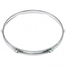 105010100026 Triple flange 1,6mm chrome drum hoop 10/06 snare