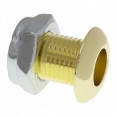 105070000015 Die Cast Air Vent Grommet Brass 16 mm