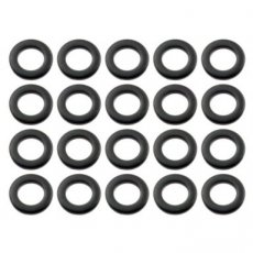 Metalen rondelle black voor spanschroef (20x)