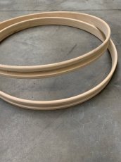 Maple BD hoop 13" Maple Bass drum hoop 20" with inlay B-stock