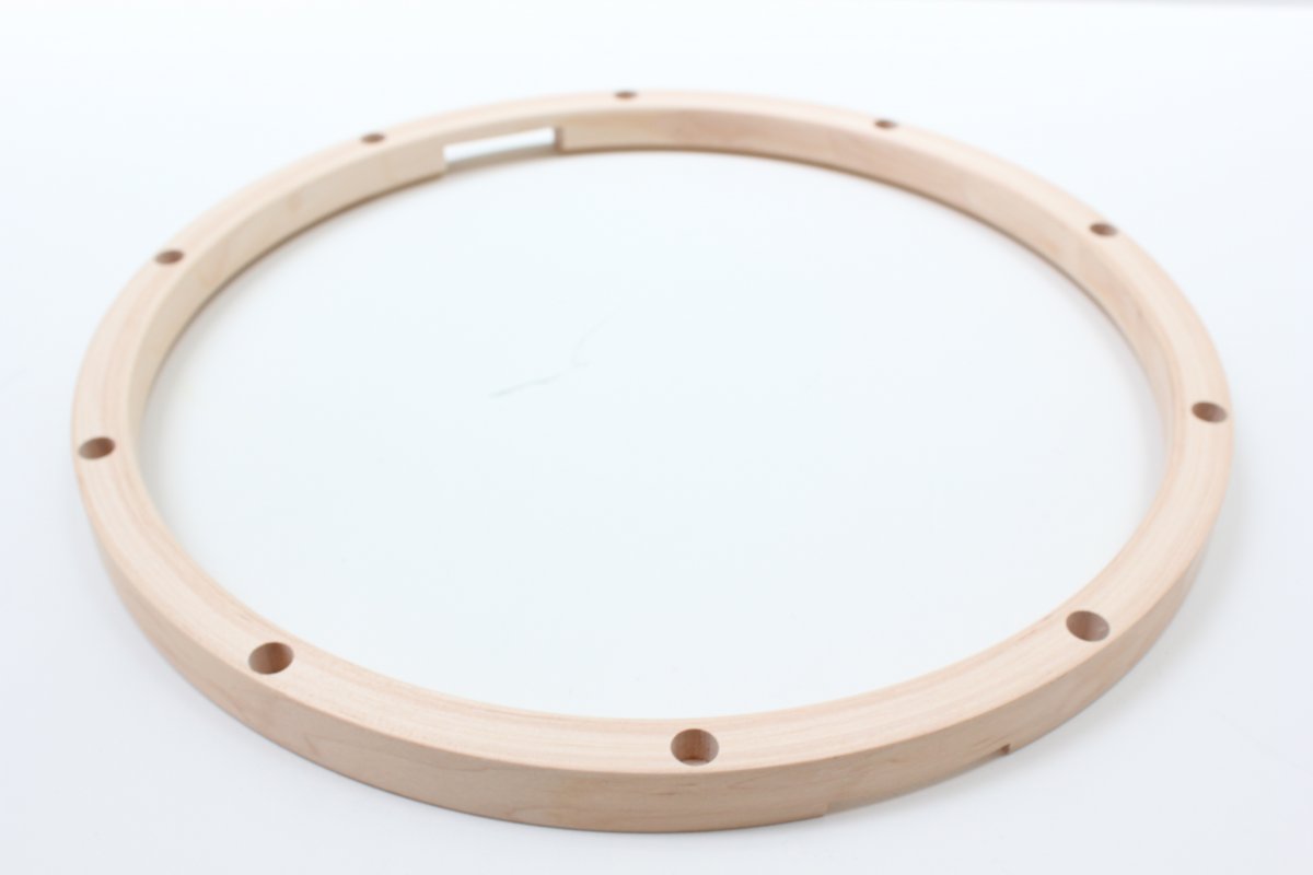 Maple wood hoop 14/10 snare side (Yamaha style) - a3drums